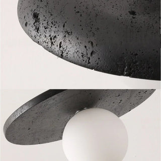 Celako™ Umbrilux Pendant Light | Black Travertine Nordic Modern Bedroom Lighting