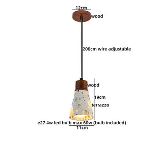 Celako™ Ishira Pendant Light | Terrazzo Kitchen Island Lighting