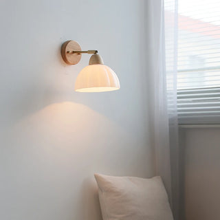 Celako™ Arista Wall Light | Glass Bedside Lighting