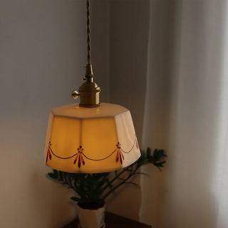 Celako™ Porena Pendant Light | Ceramic Dining Room Lighting