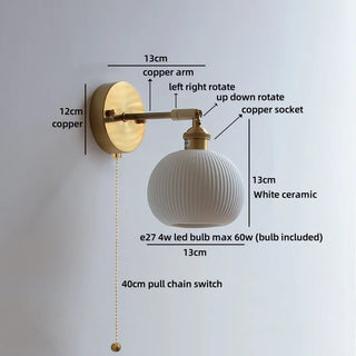 Celako™ Ferrova Wall Light | Iron Living Room Lighting