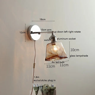 Celako™ Sverra Wall Light | Glass Hallway Lighting