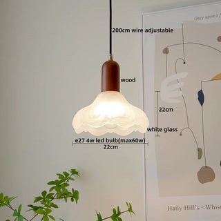 Celako™ Opalun Pendant Light | Glass Bedroom Lighting