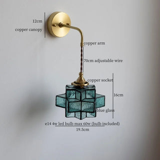 Celako™ Vetrosa Wall Light | Glass Vintage