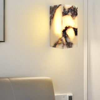 Celako™ Cavari Wall Light | Stone Bedside Lighting