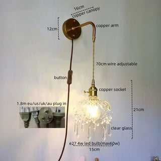 Celako™ Aesalis Wall Light | Copper Modern Style