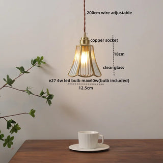 Celako™ Vitralo Pendant Light | Glass Bedroom Lighting