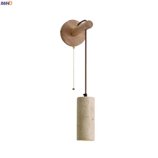 Celako™ Petraura Wall Light | Yellow Travertine Living Room Lighting