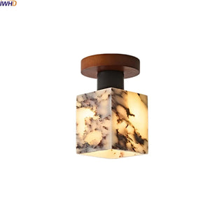 Celako™ Lithon Ceiling Light | Marble Living Room Lighting