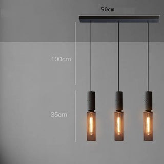 Celako™ Cemento Pendant Light | Cement Dining Room Lighting