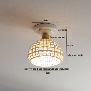 Celako™ Ceravo Ceiling Light | Ceramic Dining Room Lighting