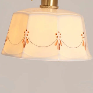 Celako™ Shiroco Pendant Light | Ceramic Bedroom Lighting