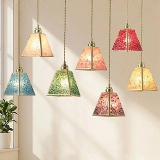 Celako™ Serein Pendant Light | Glass And Crystal Dining Room Lighting