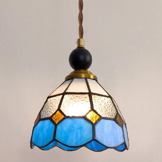 Celako™ Vitrelle Pendant Light | Glass Vintage Bedroom Lighting