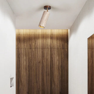 Celako™ Aurelapis Ceiling Light | Yellow Travertine Kitchen Island Lighting