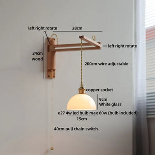 Celako™ Cerava Wall Light | Ceramic Bedside Lighting