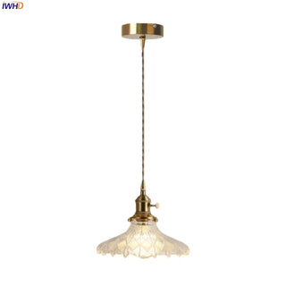 Celako™ Vitreaux Pendant Light | Clear Glass Living Room Lighting
