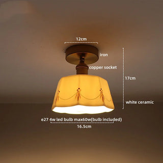Celako™ Ceruma Ceiling Light | Ceramic Copper Kitchen Island Lighting
