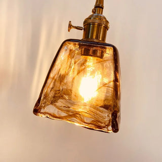 Celako™ Emberis Pendant Light | Glass Bedroom Lighting