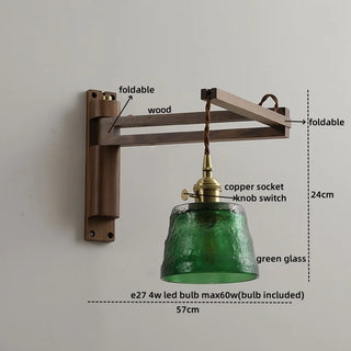 Celako™ Vitrelia Wall Light | Glass Modern Style