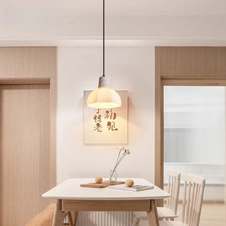 Celako™ Albatre Pendant Light | Yellow Travertine Kitchen Island Lighting