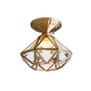 Celako™ Cupreo Ceiling Light | Copper Living Room Lighting