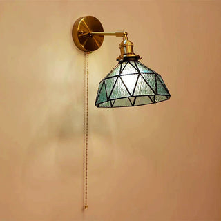 Celako™ Cuvera Wall Light | Copper & Glass Bedside Lighting