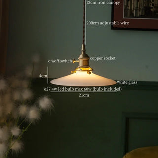 Celako™ Verdaline Pendant Light | Green Glass Kitchen Island Lighting