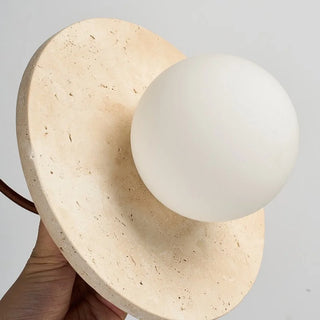 Celako™ Tivorine Pendant Light | Yellow Travertine Kitchen Island Lighting