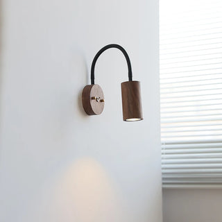 Celako™ Ashiwa Wall Light | Ash Wood Bedside Lighting