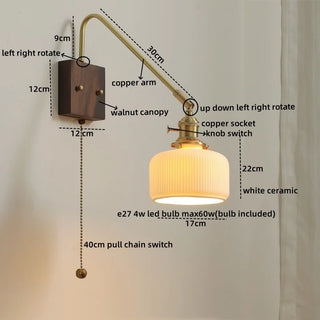 Celako™ Belune Wall Light | Copper Bedroom Lighting