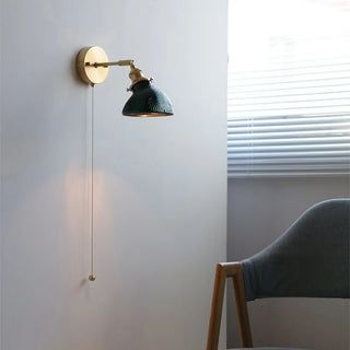 Celako™ Viridion Wall Light | Green Glass Stone Kitchen Island Lighting