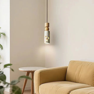 Celako™ Karesansui Pendant Light | Terrazzo Bedroom Lighting