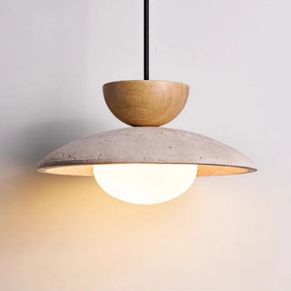 Celako™ Alveole Pendant Light | Yellow Travertine Dining Room Lighting
