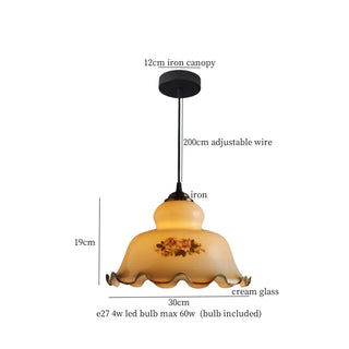 Celako™ Cupralin Pendant Light | Glass Kitchen Island Lighting