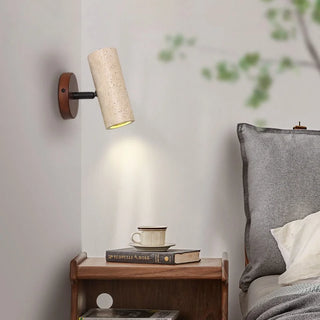 Celako™ Vertrino Wall Light | Yellow Travertine Wabi Sabi
