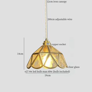 Celako™ Vetrata Pendant Light | Resin Kitchen Island Lighting