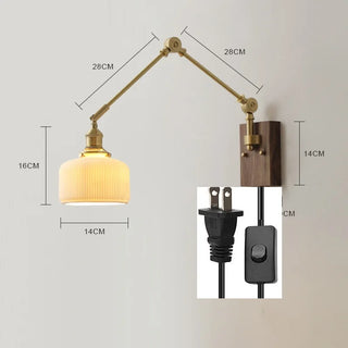 Celako™ Kirin Wall Light | Copper Bedroom Lighting