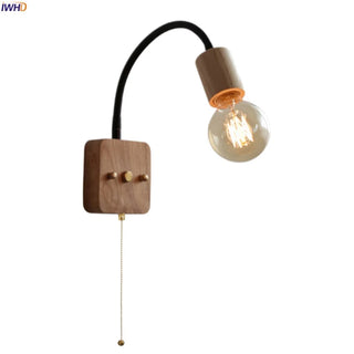 Celako™ Quercia Wall Light | Wood Nordic Minimalism Bedroom Lighting