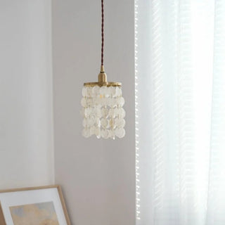 Celako™ Nacreous Pendant Light | Shell Fragment Kitchen Island Lighting
