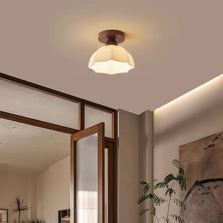 Celako™ Opaleen Ceiling Light | White Glass Kitchen Island Lighting