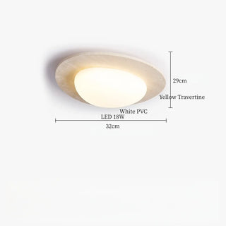 Celako™ Meridian Ceiling Light | Yellow Travertine Vintage Kitchen Island Lighting