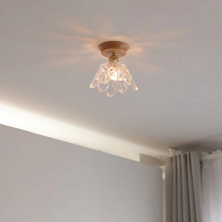 Celako™ Valuna Ceiling Light | Glass Copper Kitchen Island Lighting