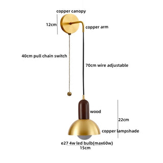 Celako™ Cuparo Wall Light | Copper Living Room Lighting