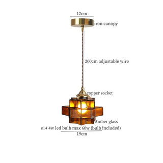 Celako™ Lunetta Pendant Light | Glass Kitchen Island Lighting