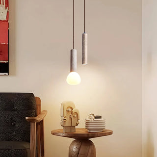 Celako™ Lupietra Pendant Light | Stone Japanese Vintage Bedroom Lighting