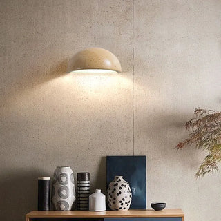 Celako™ Litona Wall Light | Yellow Travertine Bedroom Lighting