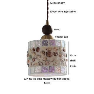 Celako™ Opalune Pendant Light | Glass Dining Room Lighting
