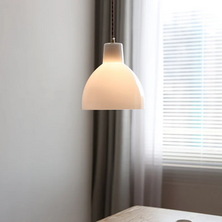 Celako™ Glacera Pendant Light | White Glass Kitchen Island Lighting