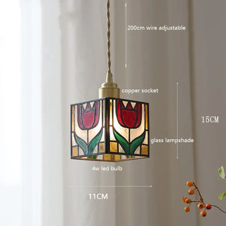 Celako™ Tessera Pendant Light | Glass Dining Room Lighting